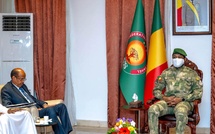 Mali: Assimi Goïta reçoit le président de la Commission de l’Union africaine en visite officielle