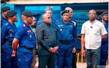 RDC : Le VPM Jacquemain Shabani inspecte les installations et le matériel de la Légion Nationale d'Intervention