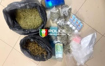 Diamniadio : la BRS démantèle un réseau de trafic de Kush et saisit plus de 4 kg de drogue