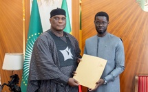 Coopération Sénégal-Gambie : Bassirou Diomaye Faye reçoit un émissaire d’Adama Barrow au Palais de la République