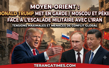 Moyen-Orient: Donald Trump met en garde Moscou et Pékin face à l'escalade militaire avec l'Iran