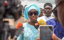 La ministre Djiréye Clotilde Coly en tournée d'inspection des infrastructures sportives et de jeunesse à Bignona