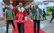 Diplomaties africaines: Le président gabonais Brice Clotaire Oligui Nguema en visite officielle au Ghana