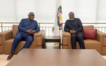 Diplomatie régionale : L'ancien président sierraléonais Ernest Bai Koroma reçu au siège de la Commission de la CEDEAO