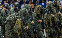 66e anniversaire de l'indépendance de la Côte d'Ivoire: L'armée guinéenne marque les esprits à Abidjan avec son célèbre « pas du caméléon »