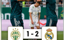 Ferencváros 1-2 Real Madrid : victoire madrilène à Budapest