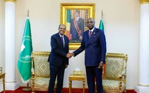 Indépendance du Congo: le Président de la Commission de l'Union africaine en visite à Brazzaville