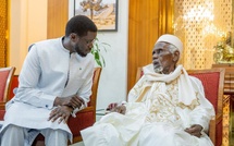 Bassirou Diomaye Faye reçoit le Khalife général de Darou Salam Chérif