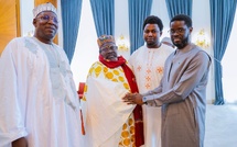 Présidence de la République: Le chef de l'État Bassirou Diomaye Faye reçoit l'Imam Ratib de Médina Baye, Serigne Cheikh Tidiane Cissé