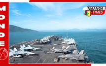 L'USS George Washington en route vers le Moyen-Orient pour relever l'USS Lincoln, déployé depuis neuf mois