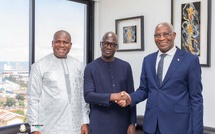 Guinée: le Premier ministre Amadou Oury Bah en visite de travail au ministère du Plan et de la Coopération internationale