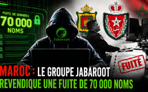 Maroc: le groupe Jabaroot revendique une fuite de 70 000 noms liés aux services de sécurité, mais la DGSN dément tout piratage direct