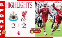 Premier League: Liverpool encore accroché, nul 2-2 contre Nottingham Forest à Anfield