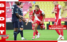 Ligue 1 : Monaco dompte l'OM dans un choc à haute intensité au Stade Louis-II