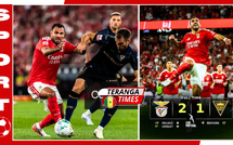 Liga Portugal : le Benfica se défait d'un Estoril accrocheur (2-1) à l'Estádio da Luz