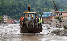 Inondations au Népal: plus de 1 000 morts, près de 4 000 personnes toujours portées disparues