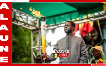 Le Président Bassirou Diomaye Faye accueille la Flamme olympique au Palais de la République pour les JOJ Dakar 2026