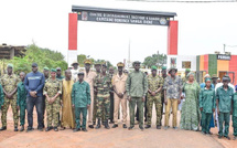 Environnement &amp; Armées: Le Ministre Aliou Gori Diouf visite le Centre d'entraînement tactique de Dabo (Kolda)