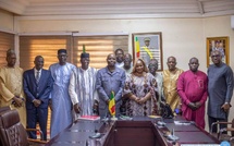 Mali : Le Ministre Mamoudou Kassogué reçoit le nouveau bureau de l'Ordre des Commissaires de Justice