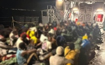 Sécurité maritime : La Marine nationale secourt 107 migrants clandestins au large de Dakar