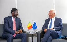 Diplomatie et partenariat stratégique: Bassirou Diomaye Faye s'entretient avec António Costa, Président du Conseil européen, à New York