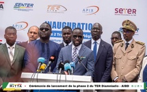 Infrastructures et transports collectifs : Le Secrétaire d'État ou Ministre de M. Abdoul Ahad Ndiaye officialise le lancement commercial de la Phase 2 du TER jusqu'à l’AIBD