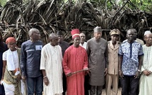 Patrimoine culturel, royautés traditionnelles et gouvernance territoriale : Alpha Thiam reçu par les Rois d'Oussouye en Casamance