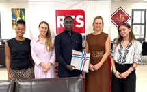 Diplomatie médiatique: Le DG de la RTS Pape Alé Niang reçoit les Ambassadeurs de la Türkiye, du Luxembourg et du Burkina Faso