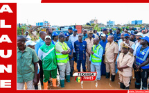 Inondations à Dakar: le Premier ministre Alhaminou M. Lo se rend sur les sites les plus touchés