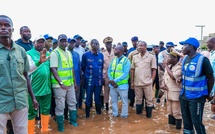 Inondations à Dakar: Ahmadou Alhaminou Lo sur le terrain après une réunion d’urgence