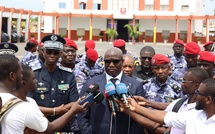 Police nationale : Mouhamadou Makhtar Cissé inspecte les unités du camp Abdou Diassé