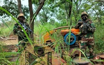 Tambacounda: L'Armée démantèle un site d'orpaillage clandestin sur la Falémé et saisit un important matériel