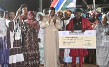Gambie : Adama Barrow injecte 1,5 million de dalasis pour les femmes du Lower River Region