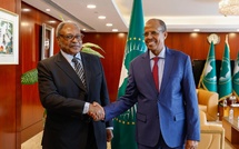 Union Africaine : Le Président de la CUA reçoit le Représentant permanent de la RDC pour aborder la paix dans les Grands Lacs