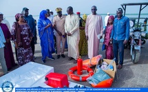 Ziguinchor / Pêche artisanale: Amy Mara Dièye remet des pirogues en fibre de verre et matériels solaires