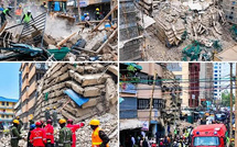 Kenya : un immeuble en construction s’effondre à Nairobi, des personnes pourraient être piégées