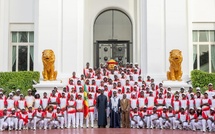 JOJ Dakar 2026 : Cérémonie de remise du drapeau à la Team Sénégal au Palais présidentiel
